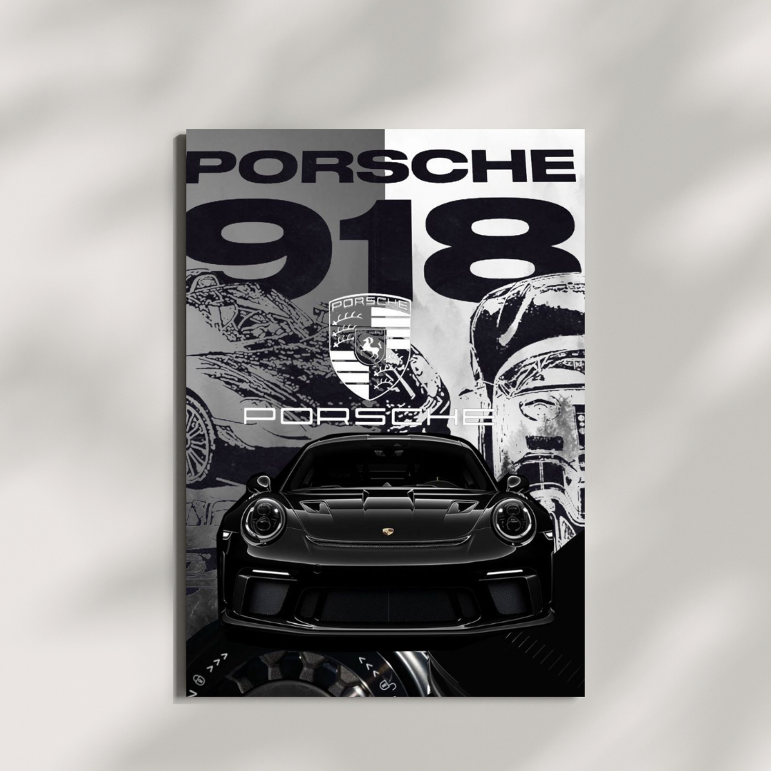 Supercar Vision: Pure Porsche 918 poster