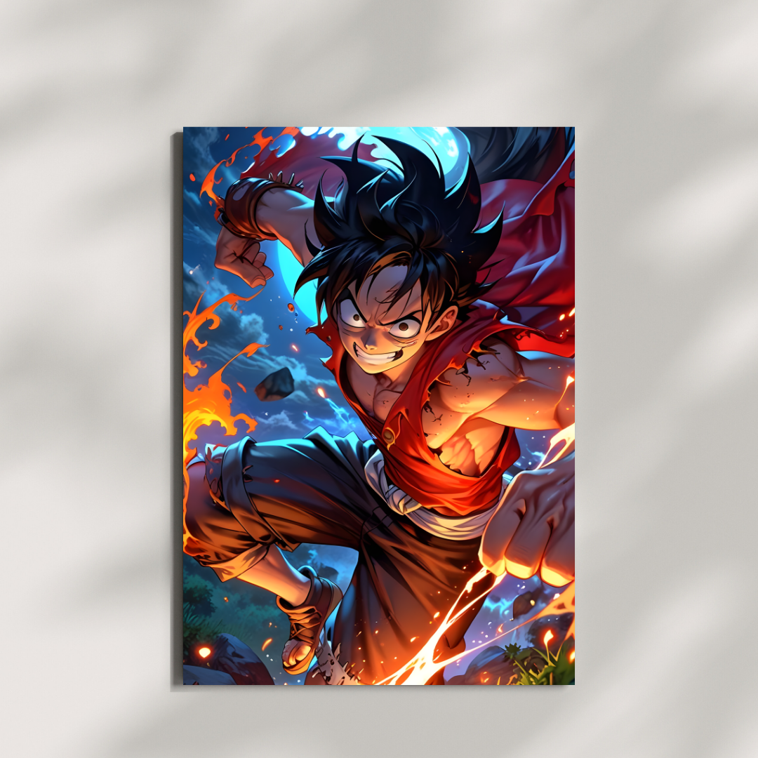 Straw Hat Eruption || Luffy Supreme poster