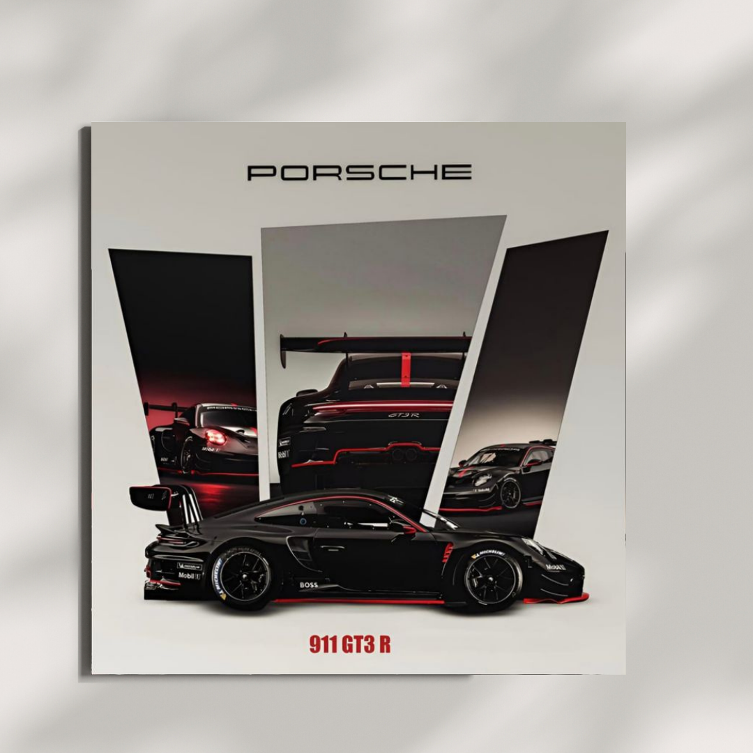 911 GT3 R Collector’s Poster