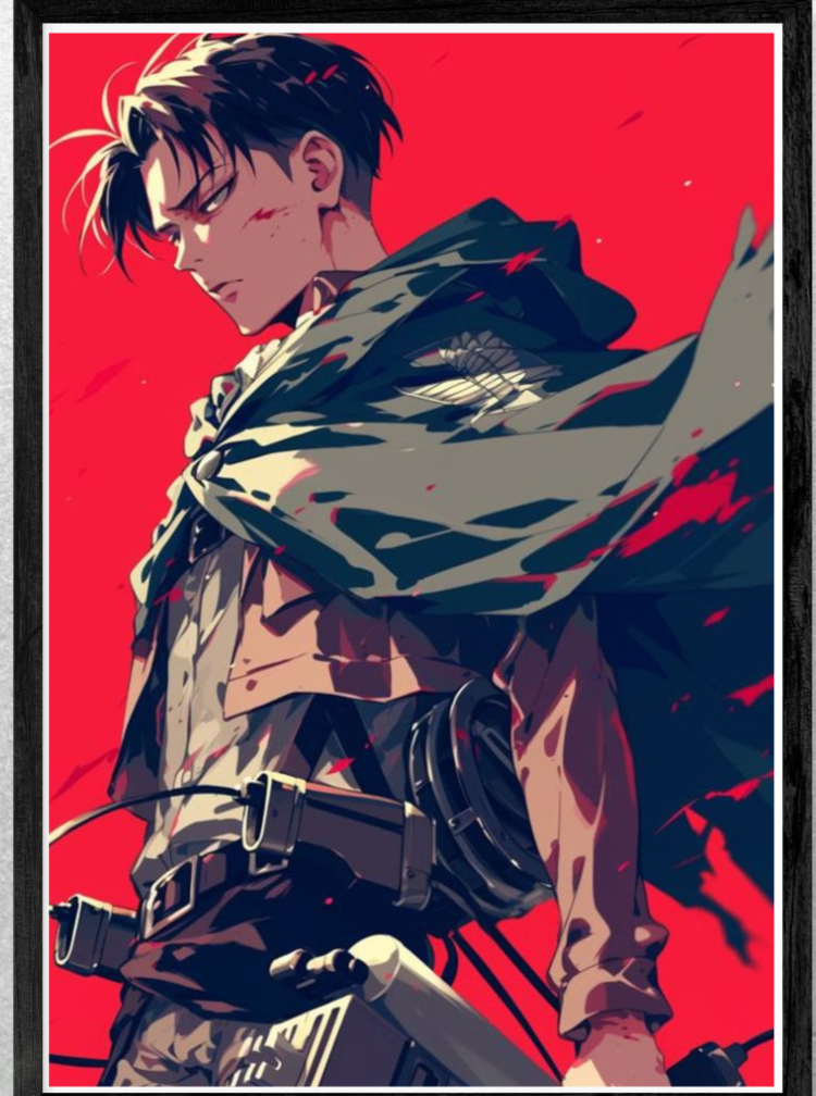 Strike Like Levi – Premium AOT Poster