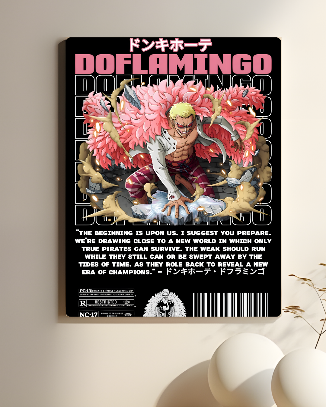 Doflamingo #1 || Aesthetic Poster