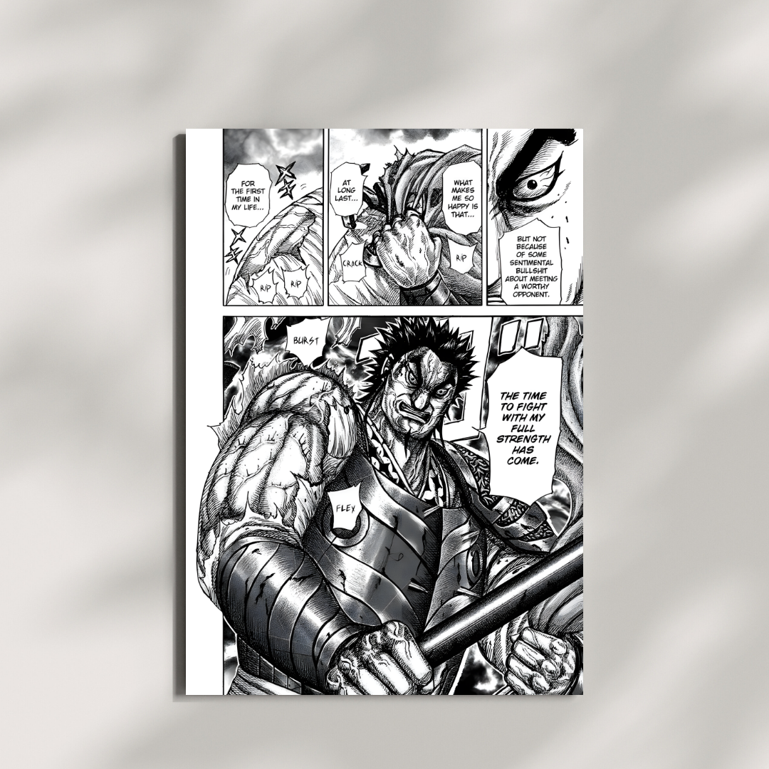 Final Blow – Intense Manga Fight Panel