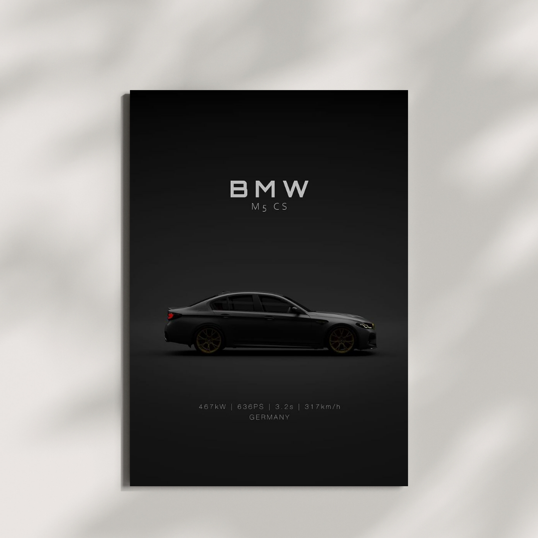 BMW M4 CSL’s lightweight Car posters