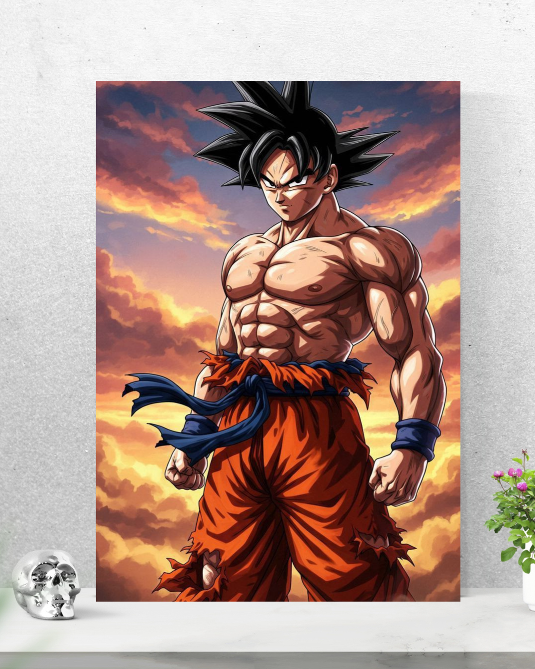 Ultimate Goku Transformation Wall Poster