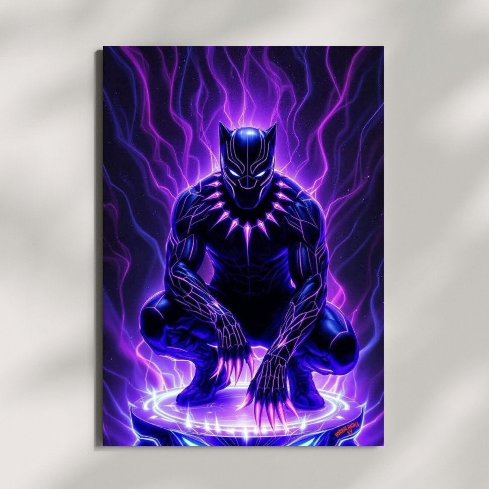 Wakandan Power Surge Poster