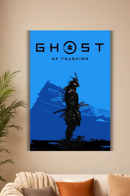 Ghost of Tsushima Samurai Poster