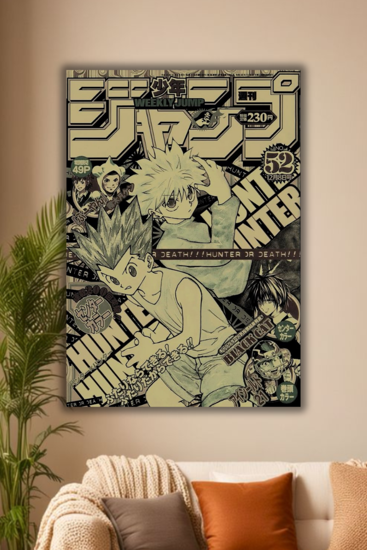 “Killua’s Silent Tears wall poster”