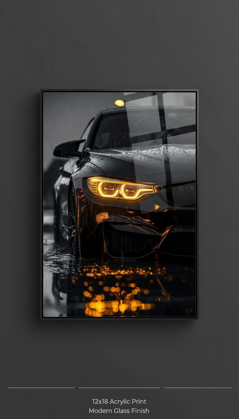 Bmw acyril car painting