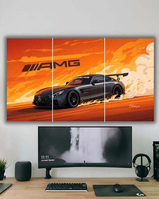 Turbocharged AMG Art Panel