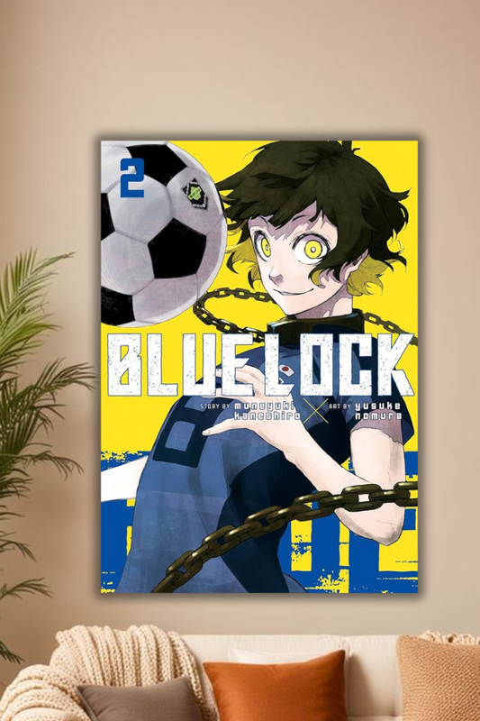 "Blue Lock: Bachira Meguru Volume 2 Manga Poster