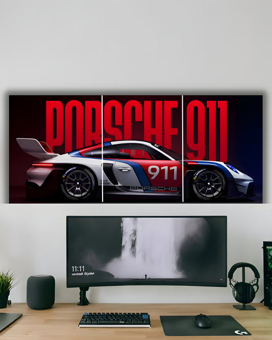 Porsche 911 Track Art Panel