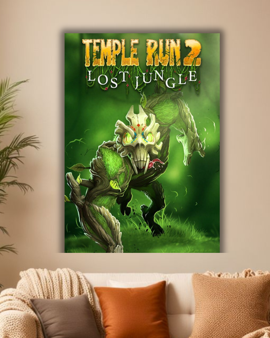 Temple Run Lost Jungle Monster Poster