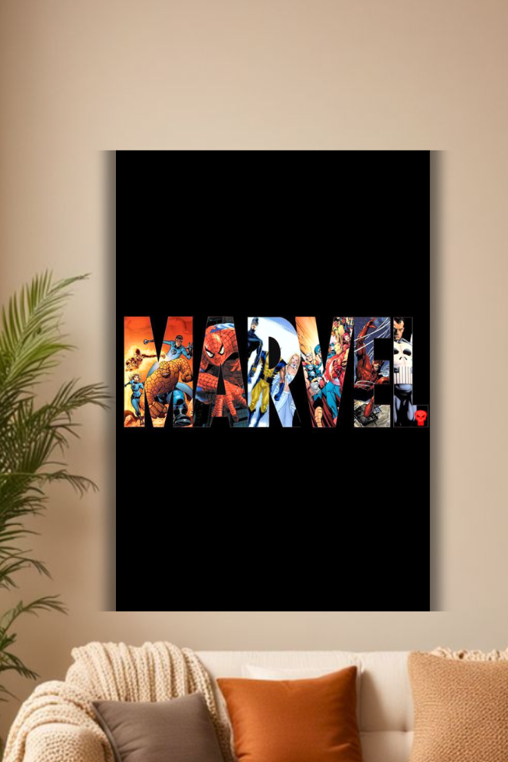 "Marvel Legends Wall poster"