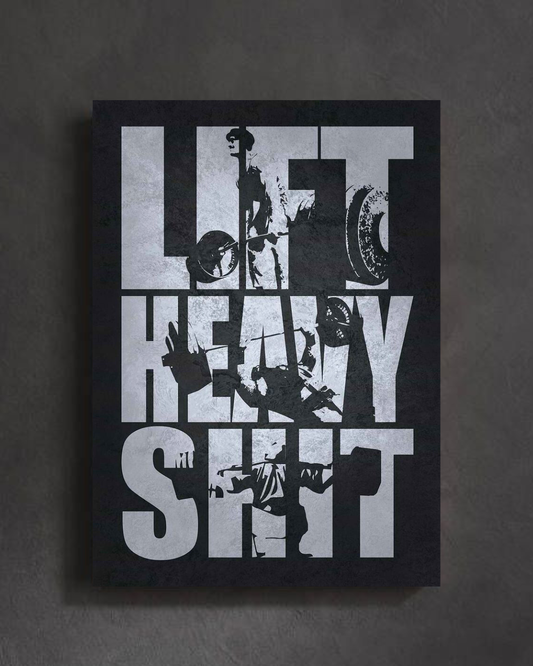 "Push Through Pain Inspiration Poster