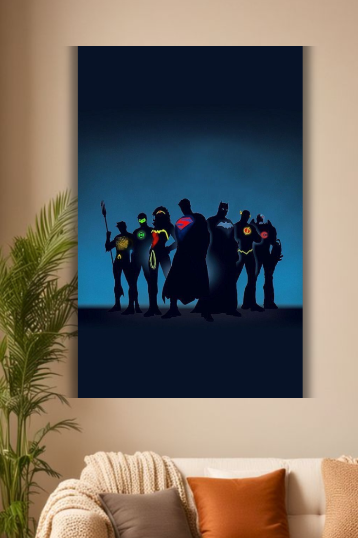 DC superheroes Poster