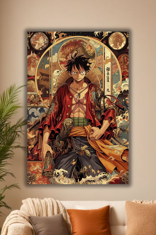 "Youthful Spirit: Iconic Anime Wall Poster