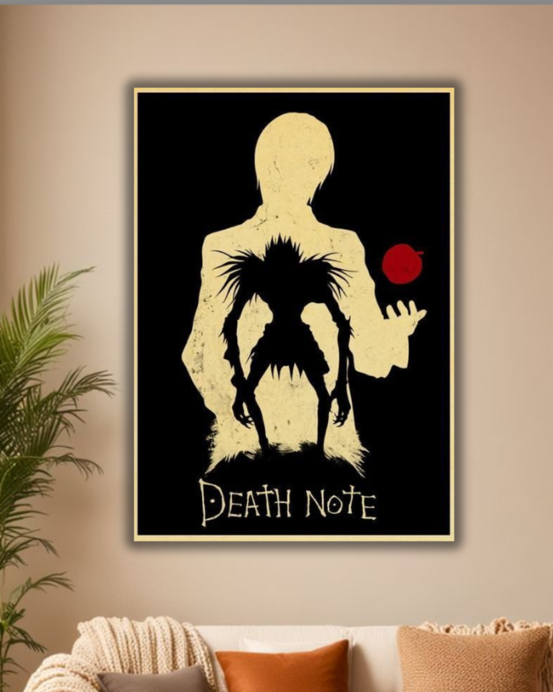 "Forbidden Power: Death Note Silhouette poster"
