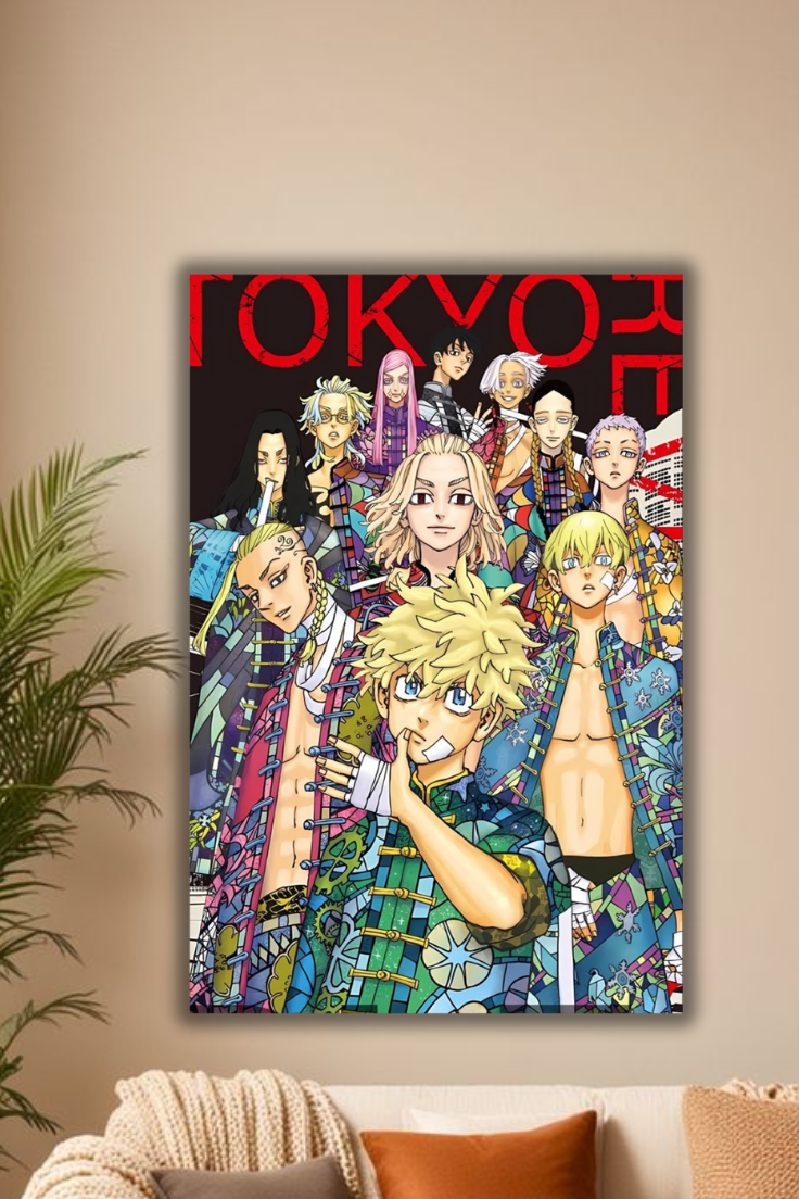 "Tokyo Revengers Squad poster"