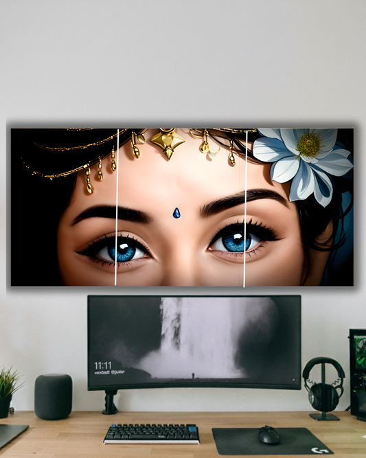 Soulful Sight #1  ||  RadhaRani Eyes Split poster