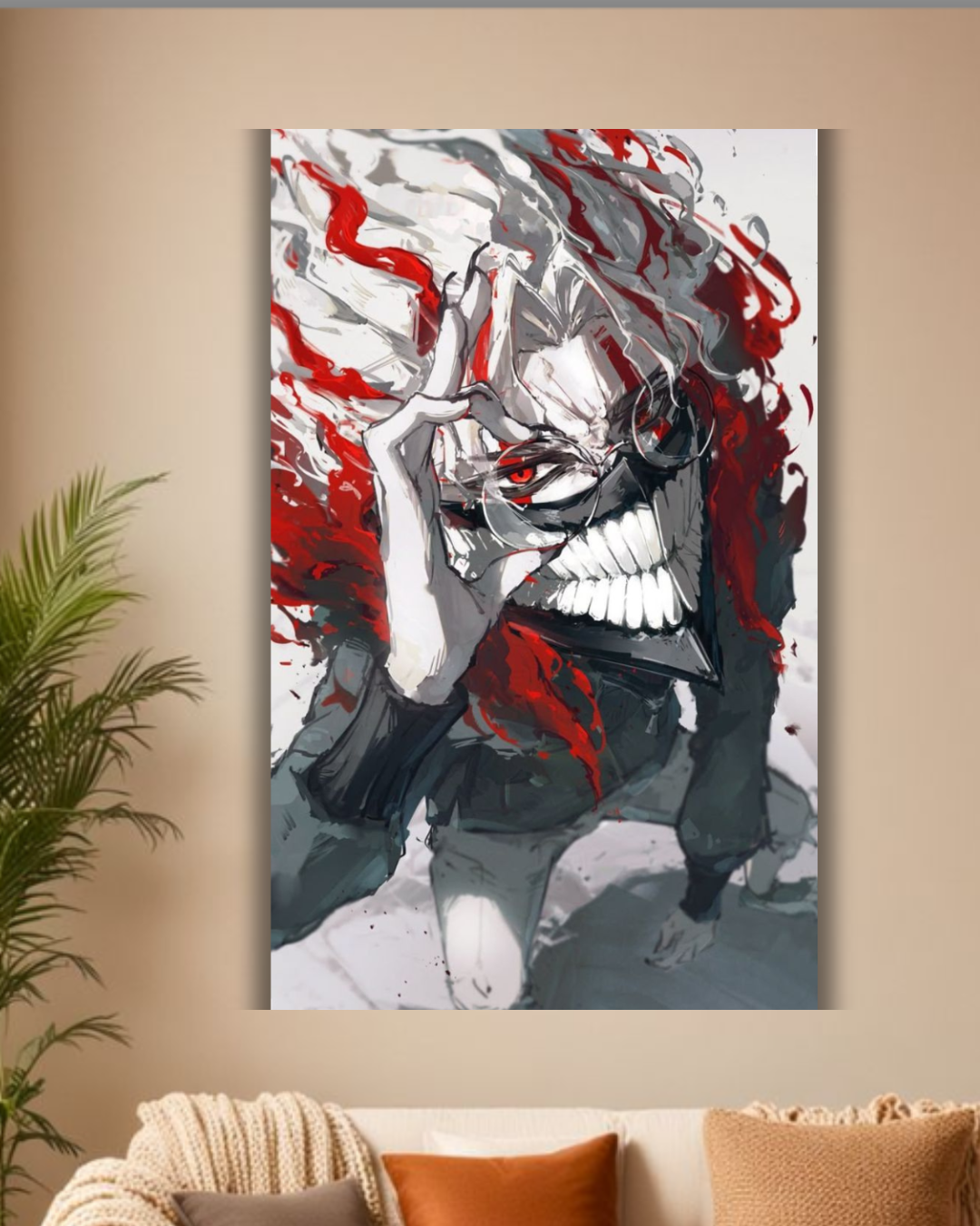 "Hero For Fun: Saitama Manga Poster"