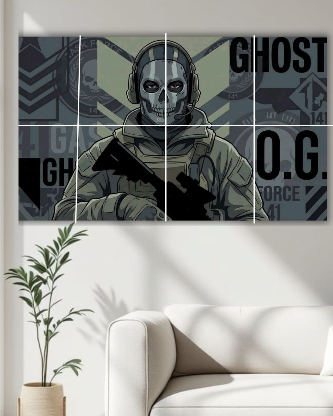 Ghost split posters combo