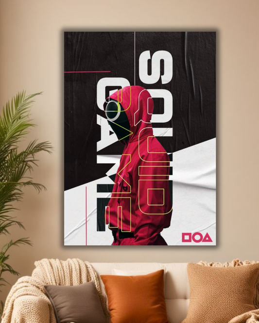 "Squid Game Epic Character Art Print