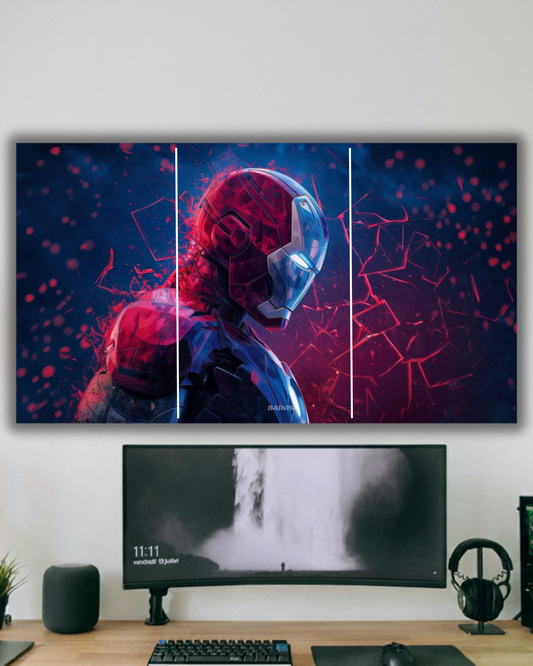 Ironman Wall Art – Split Canvas Poster."