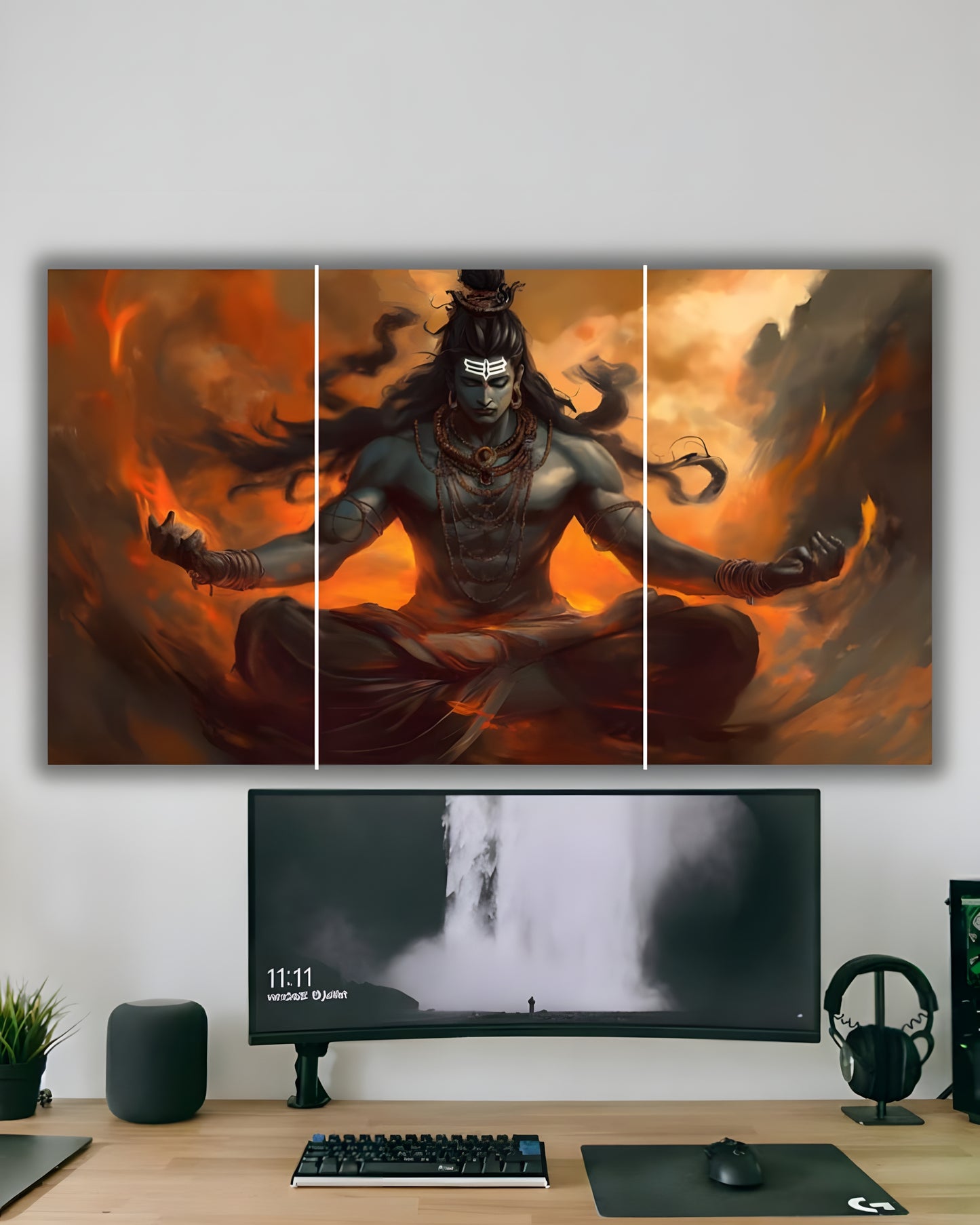 "Transcendent Trance: Shiva Meditation posters