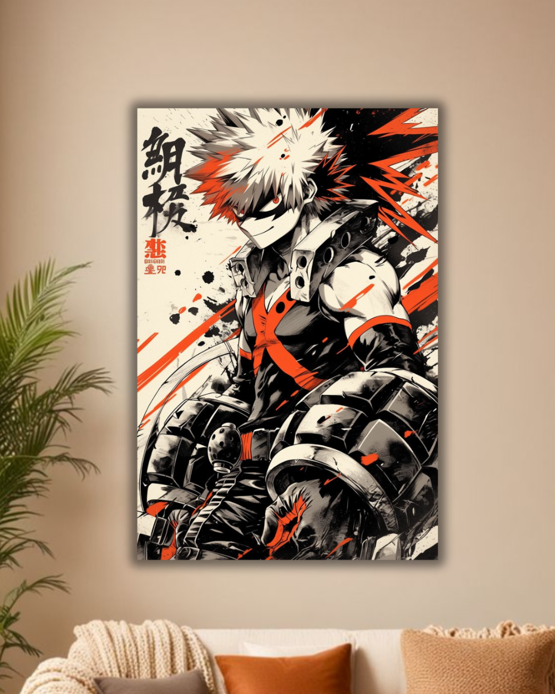 "Heroic Surge: My Hero Academia poster