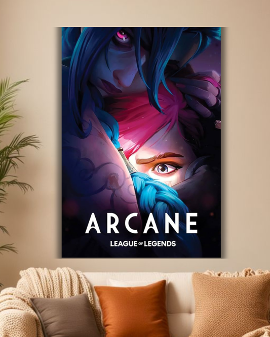 Arcane: Vibrant Legends Anime Poster