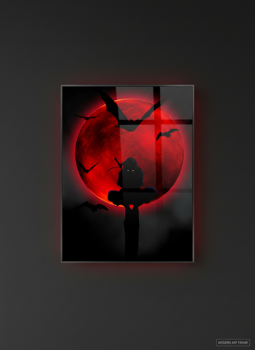 Kakashi moon acyril painting