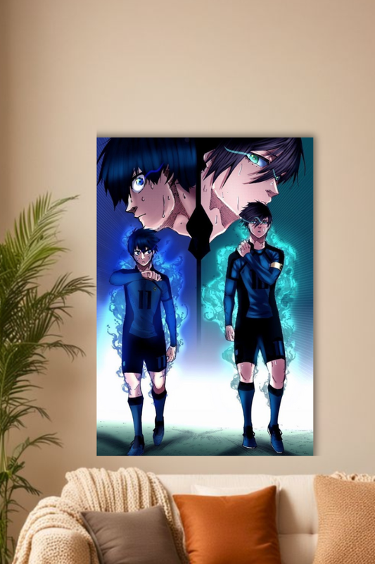 "Trap God: Nagi Seishiro Blue Lock poster