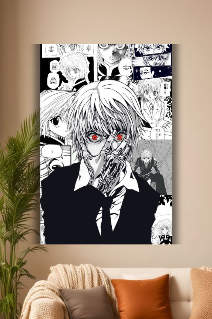 Dark Aura Gon & Killua “Rage Transformation” Wall Art Poster