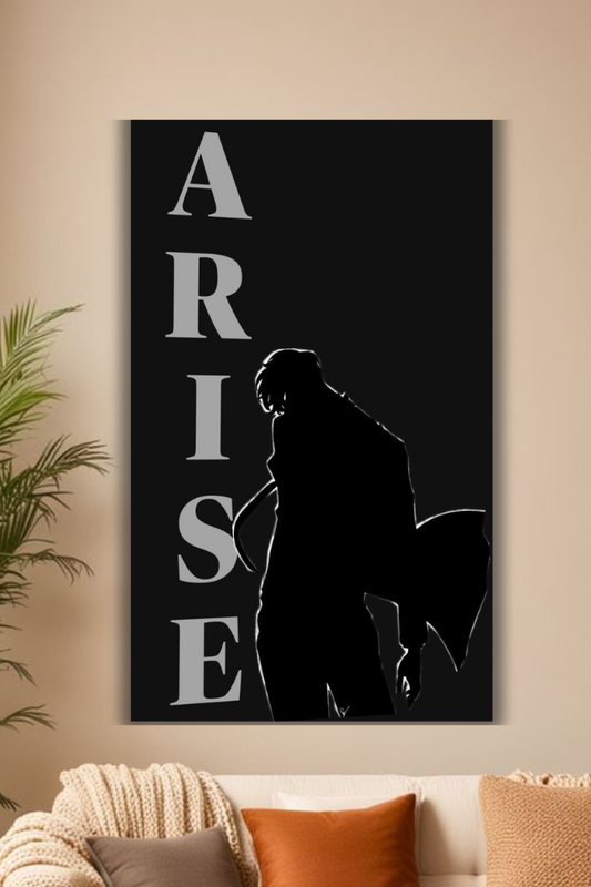 Arise Silhouette Poster