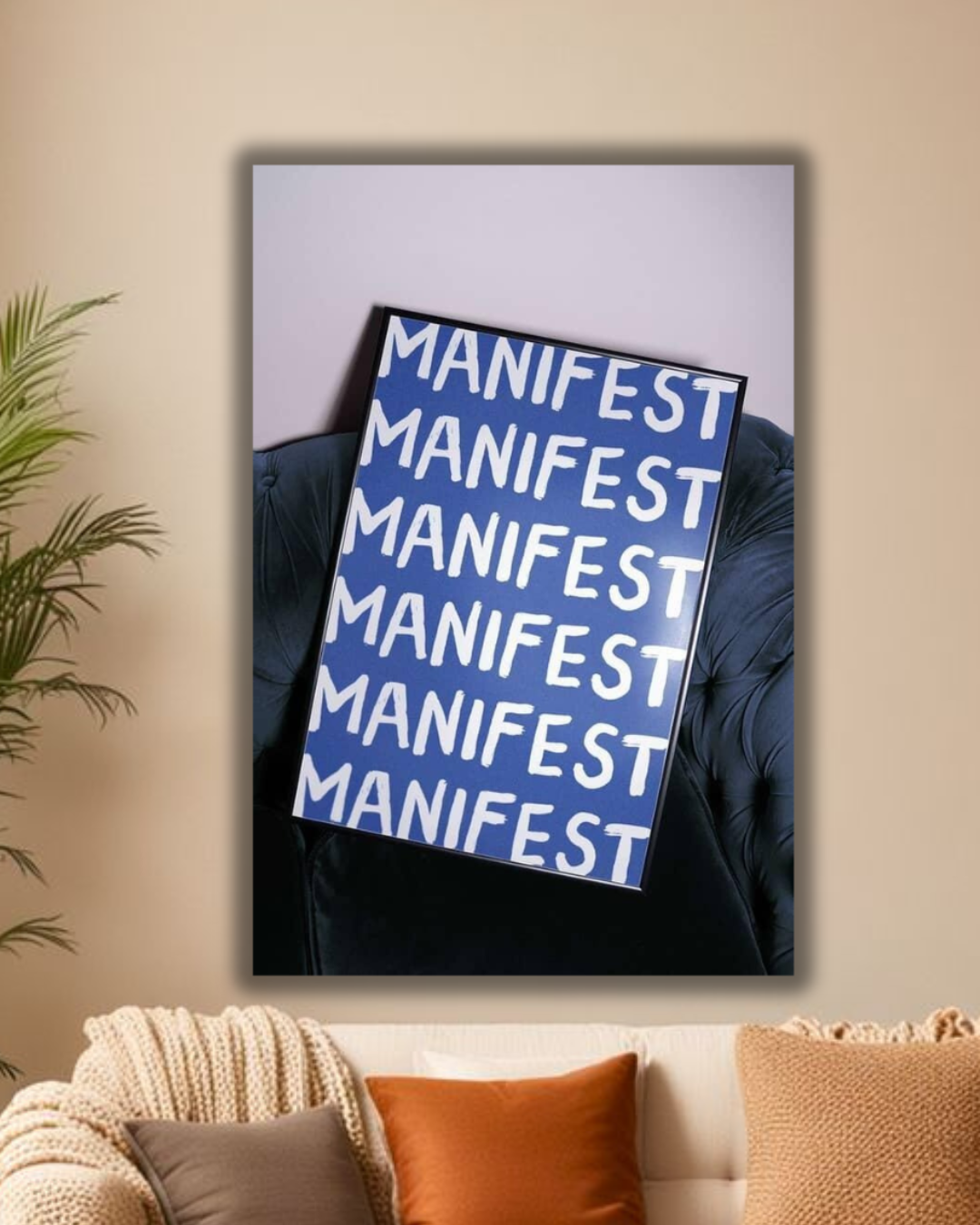 "Manifest – Motivational Typography Art Print