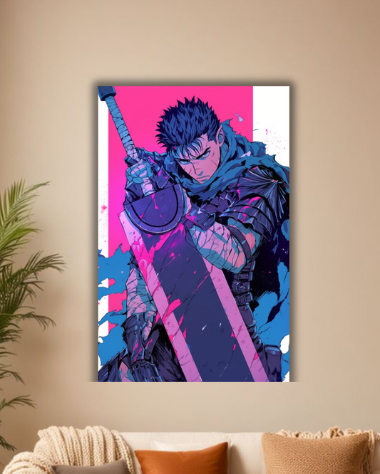 "Black Swordsman Legend: Anime Wall poster"