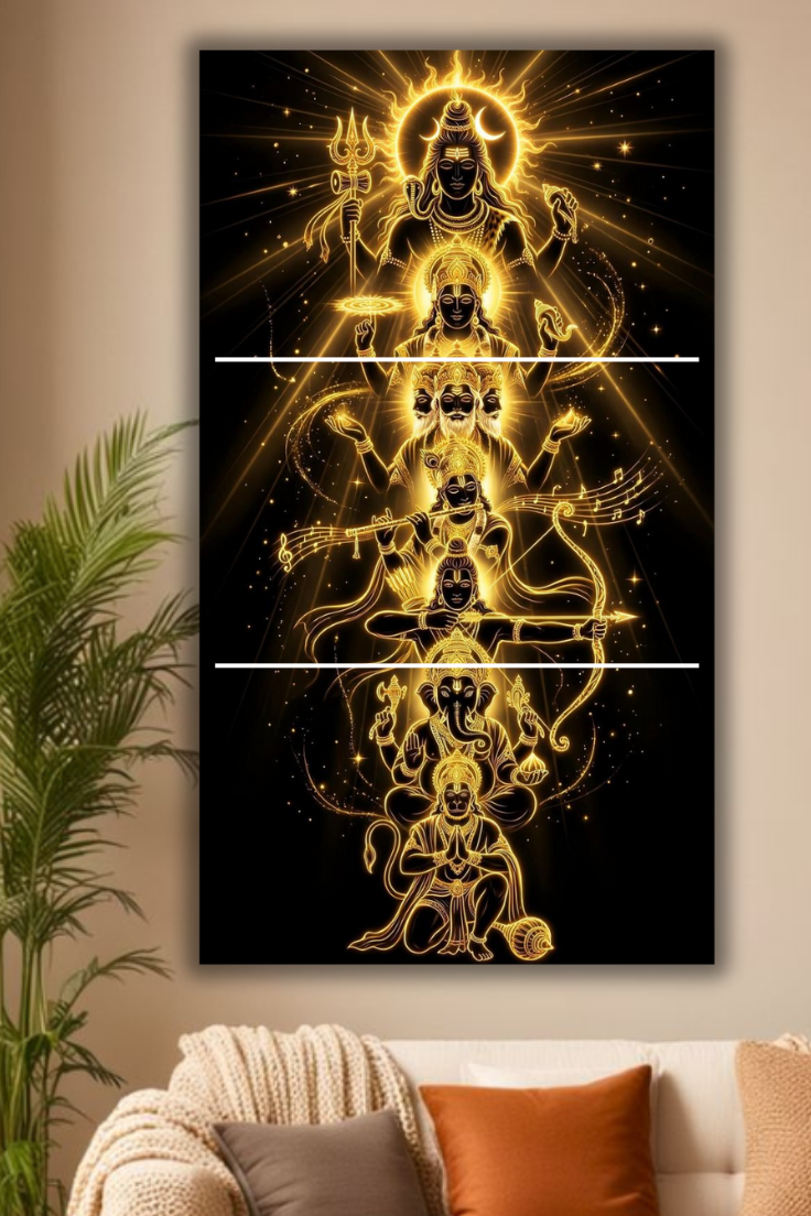 Divine entity split posters