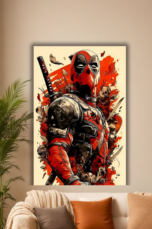 "Epic Saga Deadpool Marvel poster"