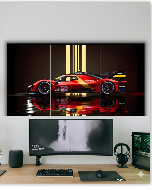 Ferrari 499P Le Mans Legacy Canvas