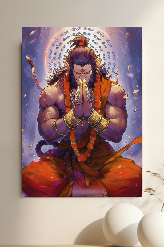 "Powerful Hanuman || Mantra Mandala Devoties poster"