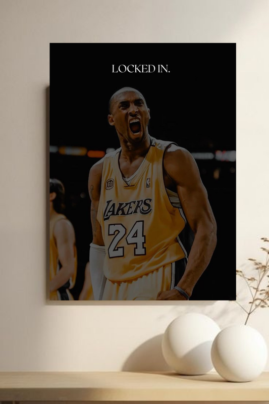 Motivational Mamba Basketball poster