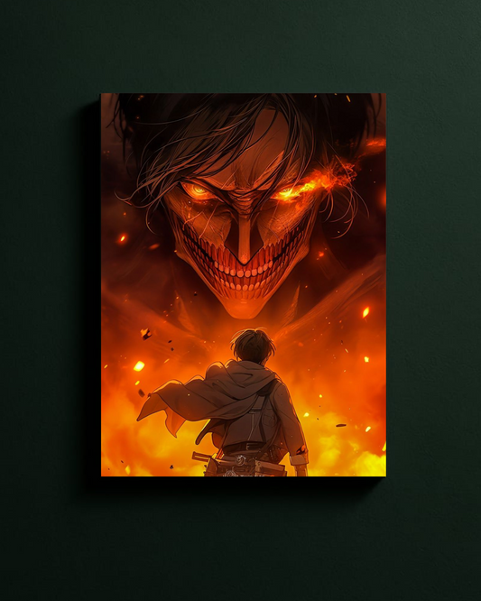 Eren’s Awakening Minimalist Poster