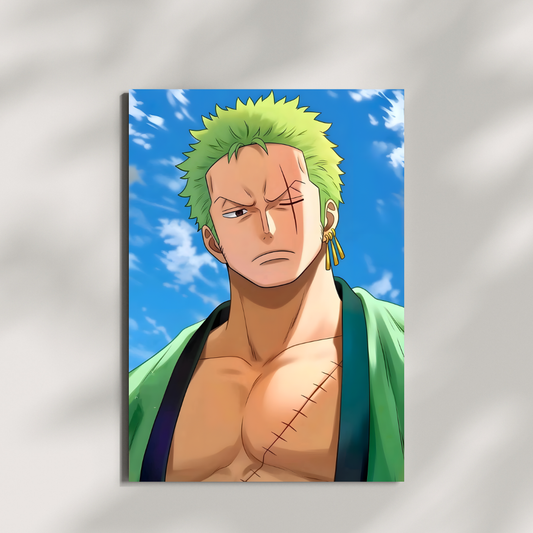 Three Sword Style  ||  Zoro Anime Poster