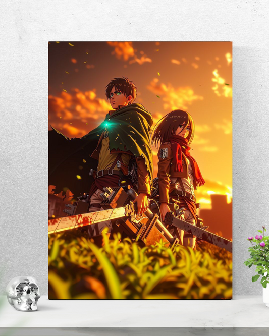 Attack on Titan: Battle Beneath the Flames Poster