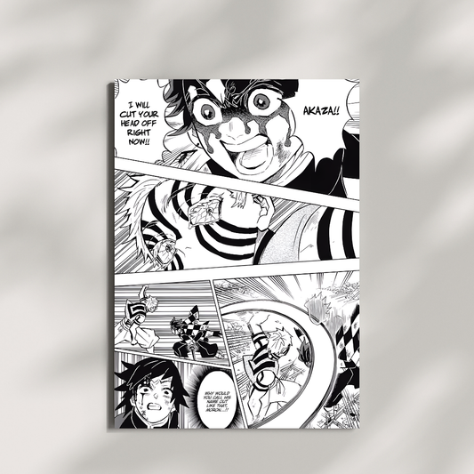 Epic Encounters  ||  Akaza vs. Slayers Manga poster