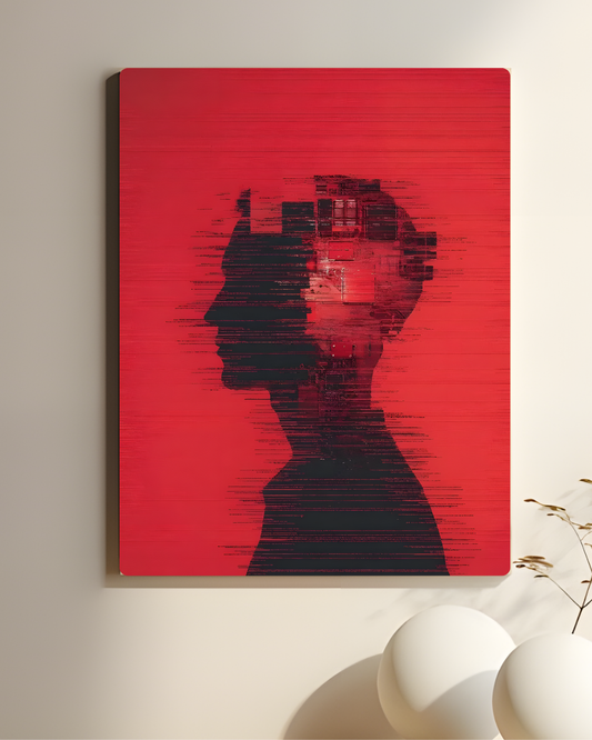 Dazzle Red  ||  Aesthetic Poster