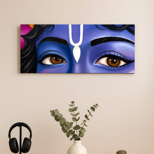 Divine Eyes  || Krishna Split Poster