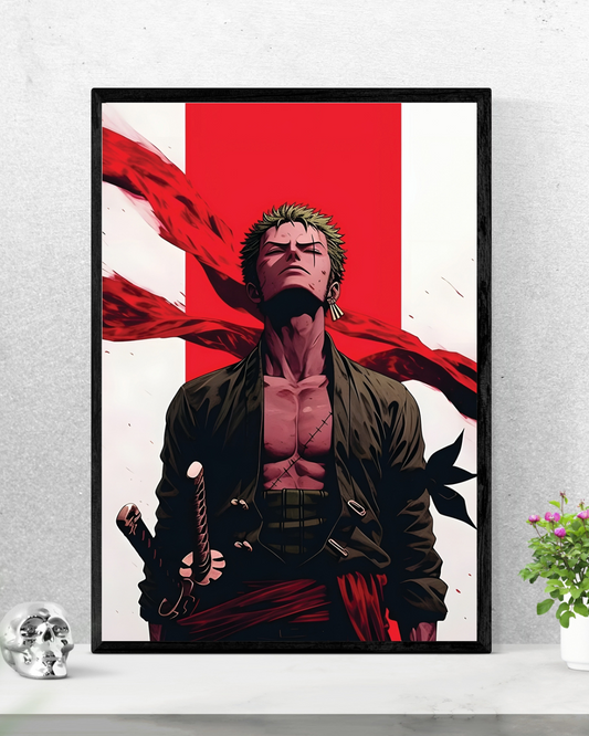 Zoro  ||  The Three-Sword Sentine poster