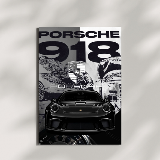 Supercar Vision: Pure Porsche 918 poster