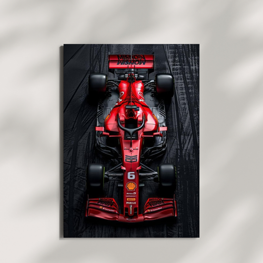 Pole Position: Ferrari F1 Wall poster